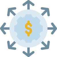 dollar setting vector illustration on a background.Premium quality symbols. vector icons for concept and graphic design.