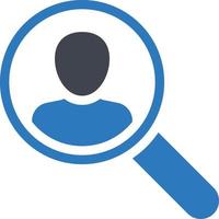search user vector illustration on a background.Premium quality symbols. vector icons for concept and graphic design.