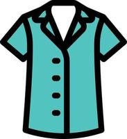 shirt vector illustration on a background.Premium quality symbols. vector icons for concept and graphic design.