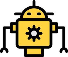 robotics vector illustration on a background.Premium quality symbols. vector icons for concept and graphic design.