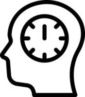 mind time vector illustration on a background.Premium quality symbols.vector icons for concept and graphic design.