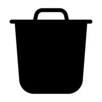 Delete Glyph Icon vector