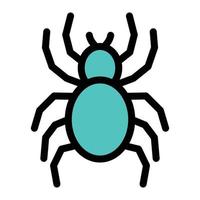 spider vector illustration on a background.Premium quality symbols.vector icons for concept and graphic design.