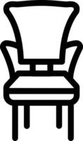 chair vector illustration on a background.Premium quality symbols. vector icons for concept and graphic design.