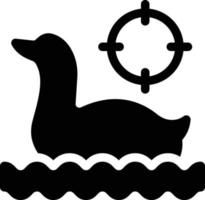 duck target vector illustration on a background.Premium quality symbols.vector icons for concept and graphic design.