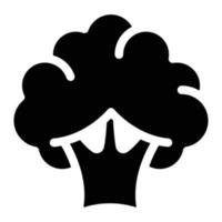 broccoli vector illustration on a background.Premium quality symbols.vector icons for concept and graphic design.