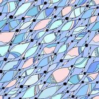 fondo transparente con ornamento abstracto del océano. patrón de ondas geométricas