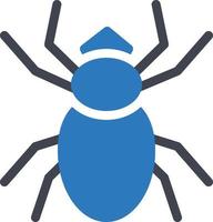 ilustración de vector de hormiga en un fondo. símbolos de calidad premium. iconos vectoriales para concepto y diseño gráfico.