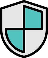 shield vector illustration on a background.Premium quality symbols.vector icons for concept and graphic design.