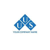 UUS letter logo design on white background. UUS creative initials letter logo concept. UUS letter design. vector