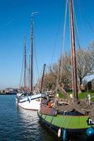 sailing ships in a harbour photo