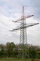 High voltage pylon for power supply photo