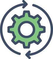 setting reload vector illustration on a background.Premium quality symbols.vector icons for concept and graphic design.