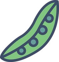 peas vector illustration on a background.Premium quality symbols.vector icons for concept and graphic design.