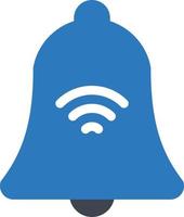 bell wireless vector illustration on a background.Premium quality symbols.vector icons for concept and graphic design.