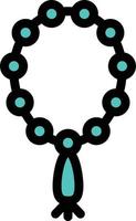 bead vector illustration on a background.Premium quality symbols.vector icons for concept and graphic design.