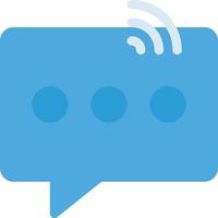 message signal vector illustration on a background.Premium quality symbols.vector icons for concept and graphic design.