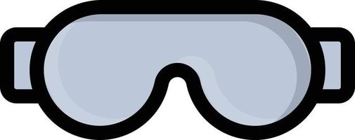 gafas de ilustración vectorial sobre un fondo. símbolos de calidad premium. iconos vectoriales para el concepto y el diseño gráfico. vector