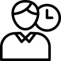 staff time vector illustration on a background.Premium quality symbols.vector icons for concept and graphic design.