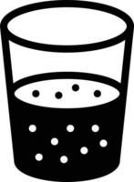 water glass vector illustration on a background.Premium quality symbols.vector icons for concept and graphic design.