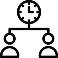 management time vector illustration on a background.Premium quality symbols.vector icons for concept and graphic design.