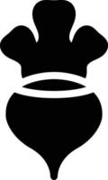 turnip vector illustration on a background.Premium quality symbols.vector icons for concept and graphic design.