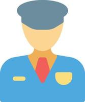 officer vector illustration on a background.Premium quality symbols.vector icons for concept and graphic design.