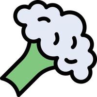 broccoli vector illustration on a background.Premium quality symbols.vector icons for concept and graphic design.