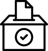 ballot vector illustration on a background.Premium quality symbols.vector icons for concept and graphic design.