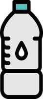 drink bottle vector illustration on a background.Premium quality symbols.vector icons for concept and graphic design.