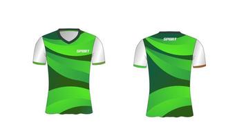 jersey es un diseño de camiseta deportiva mala para el equipo de fútbol, baloncesto y voleibol vector