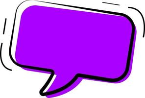 The image of the dialogue in bright colors. The vector of the speech bubble. Free vector. Thoughts, communication, comments.