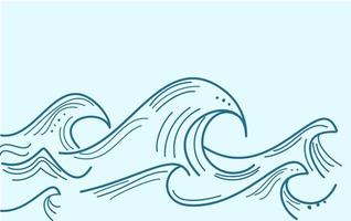 Ocean wave illustration, Wind wave Drawing, Storms, blue, painted png |  PNGEgg