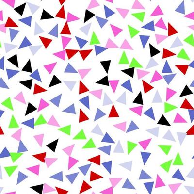 Seamless of triangle geometric pattern on white background