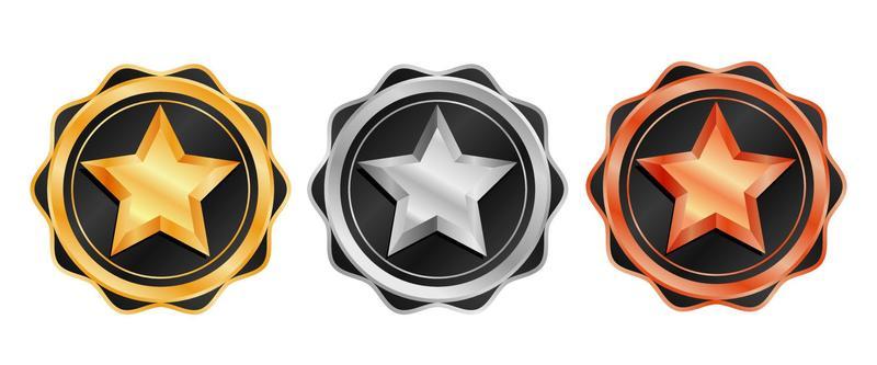 Gold Silver Bronze Vector Art, Icons, and Graphics for Free Download