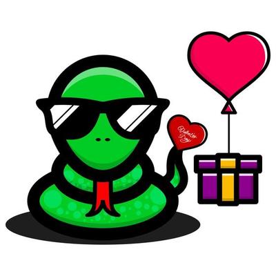 Valentine's day design illustration