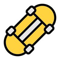 skateboarding vector illustration on a background.Premium quality symbols.vector icons for concept and graphic design.