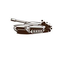 diseño de logotipo de tanque vector