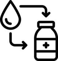 medicine drop vector illustration on a background.Premium quality symbols.vector icons for concept and graphic design.