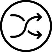 shuffle vector illustration on a background.Premium quality symbols.vector icons for concept and graphic design.