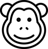 monkey vector illustration on a background.Premium quality symbols.vector icons for concept and graphic design.