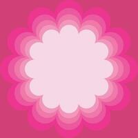 seamless background with pink floral graphics vector