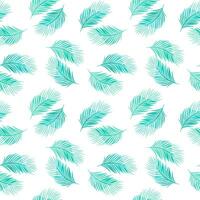 seamless background with leaf pattern vector