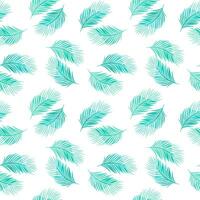 seamless background with leaf pattern vector