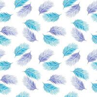 seamless background with leaf pattern vector