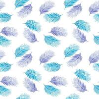 seamless background with leaf pattern vector