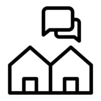 house communication vector illustration on a background.Premium quality symbols.vector icons for concept and graphic design.