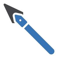 spear vector illustration on a background.Premium quality symbols.vector icons for concept and graphic design.