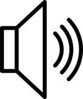loud speaker vector illustration on a background.Premium quality symbols.vector icons for concept and graphic design.