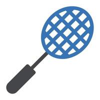 racket vector illustration on a background.Premium quality symbols.vector icons for concept and graphic design.